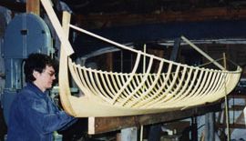 Guideboat frame